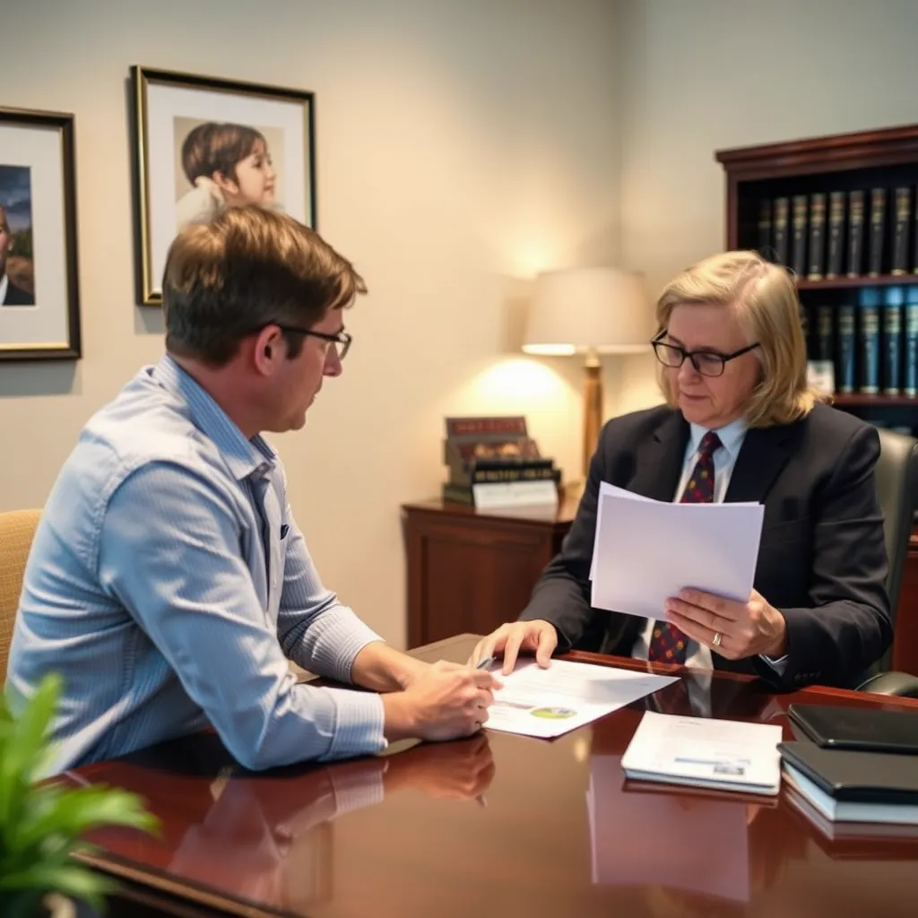 child support establishment lawyer Powhatan VA