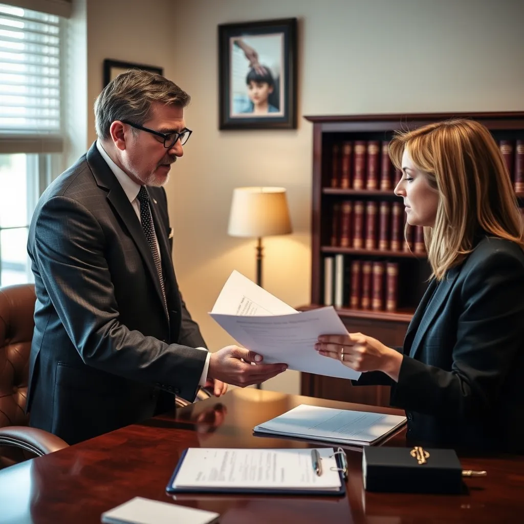 parenting schedule lawyer Powhatan VA